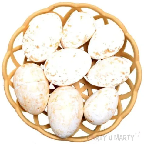 jajka styropianowe pisanki pozlacane arpex 5 5 cm 8 szt