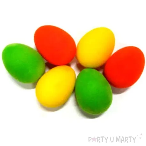 jajka styropianowe zamszowe pisanki aliga 9 cm 6 szt