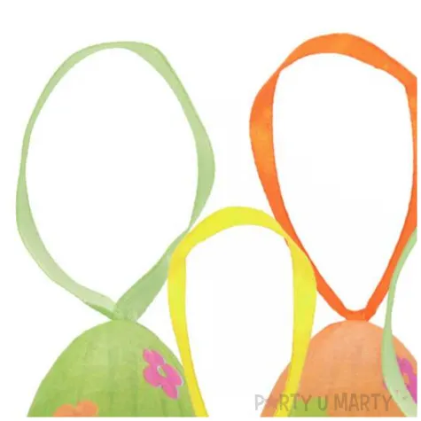 jajka zawieszki pisanki kwiatki mix arpex 6 cm 6 szt