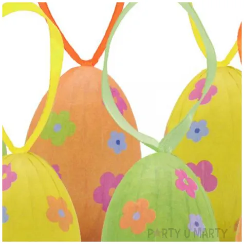 jajka zawieszki pisanki kwiatki mix arpex 6 cm 6 szt