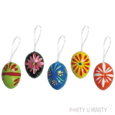 jajka zawieszki pisanki recznie malowane arpex 6 szt