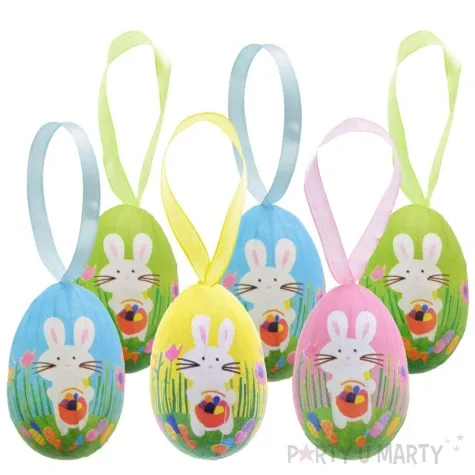 jajka zawieszki pisanki zajaczki wielkanocne mix arpex 6 cm 6 szt