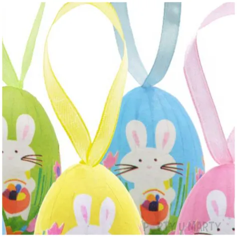 jajka zawieszki pisanki zajaczki wielkanocne mix arpex 6 cm 6 szt