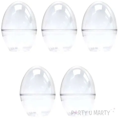 jajko do dekoracji stojace akrylowe 9 cm aliga 5 szt