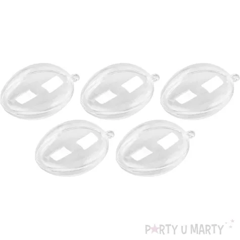 jajko do dekoracji wiszace akrylowe 6 5 cm brewis 5 szt