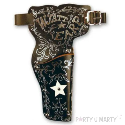 kabura kowboj wyatt earp brazowa fries