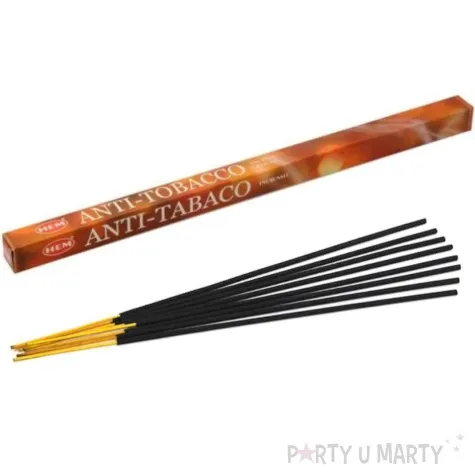 kadzidelka indyjskie zapach antytabak dlugie hem 8szt