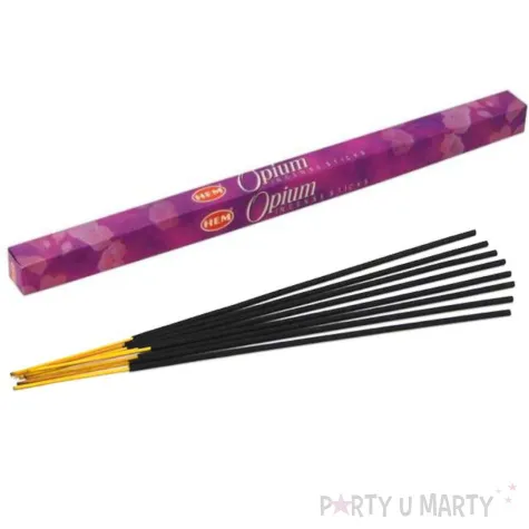 kadzidelka indyjskie zapach opium dlugie hem 8szt
