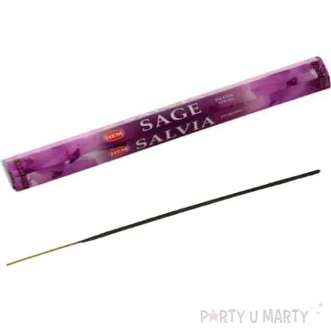 kadzidelka indyjskie zapach szalwia indyjska dlugie ravi 8szt