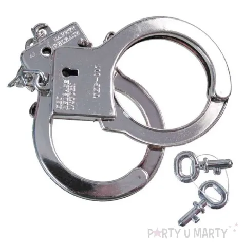 kajdanki policjanta plastikowe kraszek