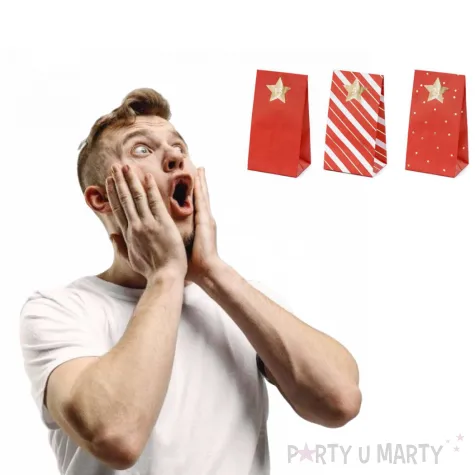 kalendarz adwentowy diy torebki na niespodzianke partydeco 1 kpl