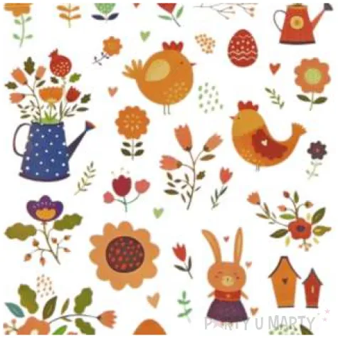 kalkomania wodna wielkanocne pisanki z konewka brewis