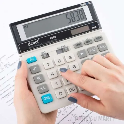 kalkulator biurowy classic lux szary d rect no 2220