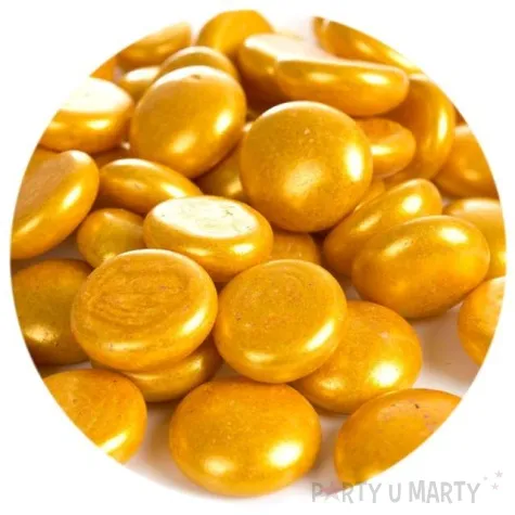 kamienie dekoracyjne plaskie zlote czakos 40 szt