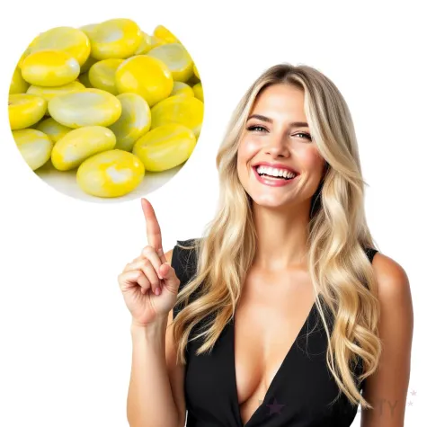 kamienie dekoracyjne plaskie zolte dekolo 40 szt