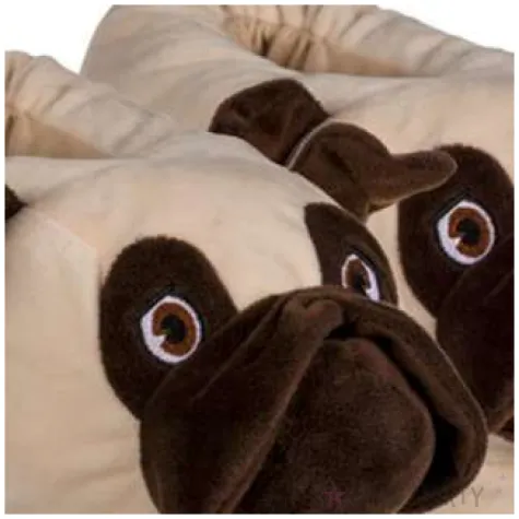 kapcie psy mopsy bez rozm 41 42 ootb