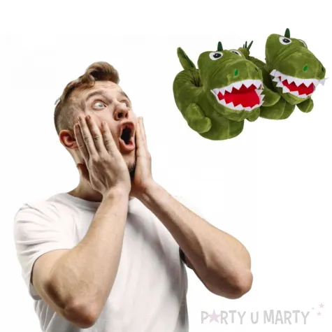 kapcie smok baltazar zielone rozm 33 34 ootb