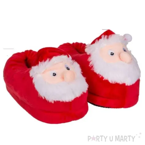 kapcie swietego mikolaja czerwone rozm 33 34 ootb