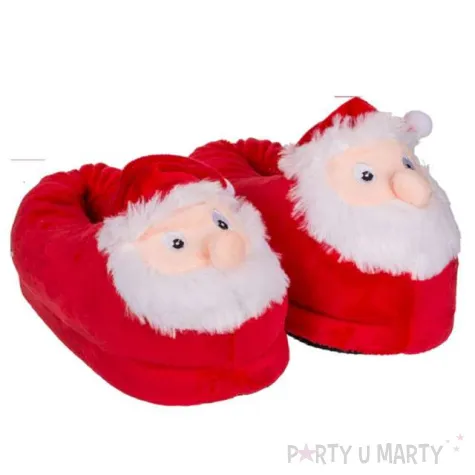 kapcie swietego mikolaja czerwone rozm 39 40 ootb