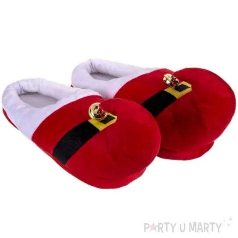 kapcie swietego mikolaja lux czerwone rozm uniwer ootb