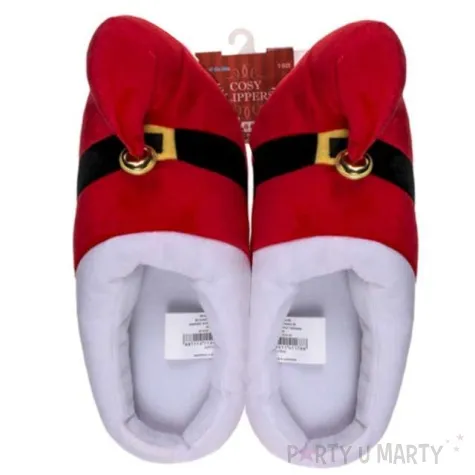 kapcie swietego mikolaja lux czerwone rozm uniwer ootb