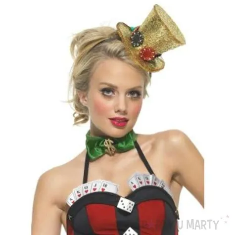 kapelusik kasyno zlota opaska leg avenue