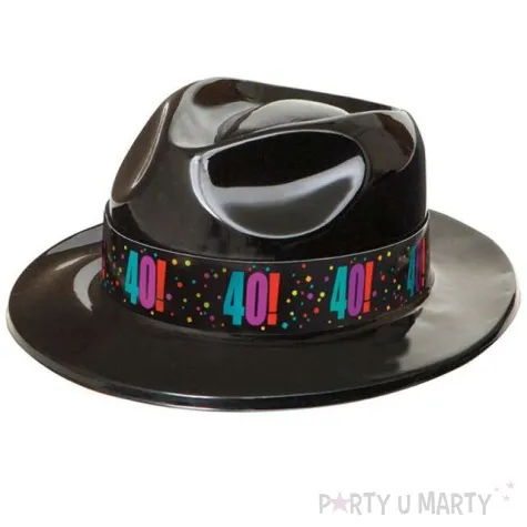 kapelusz 40 czarny unique