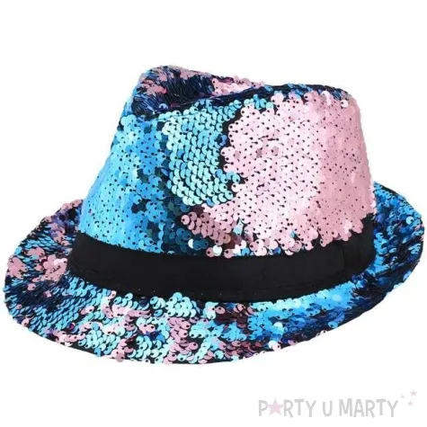 kapelusz cekinowy mix godan