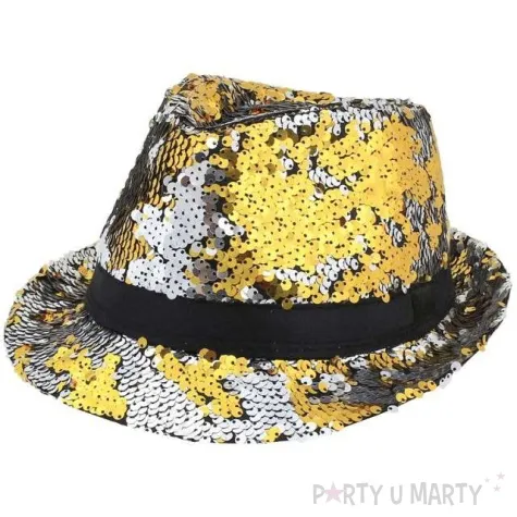 kapelusz cekinowy mix godan