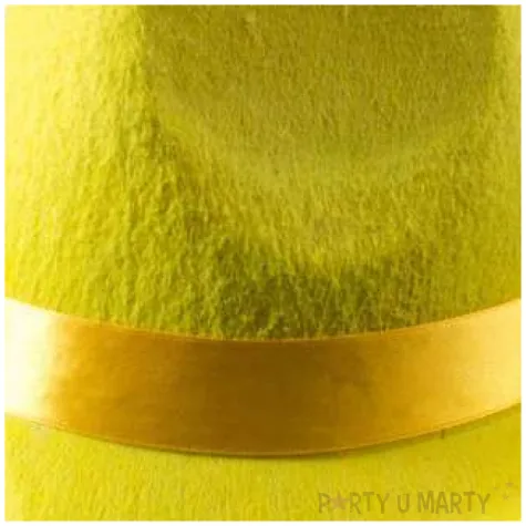 kapelusz classic neon zolty folat