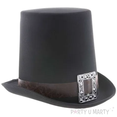 kapelusz cylinder classic czarny funnyfashion