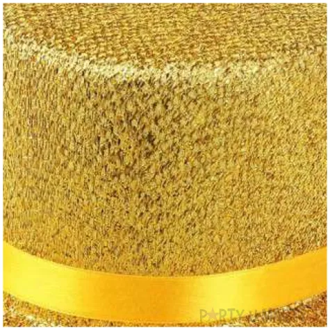 kapelusz cylinder classic zloty godan