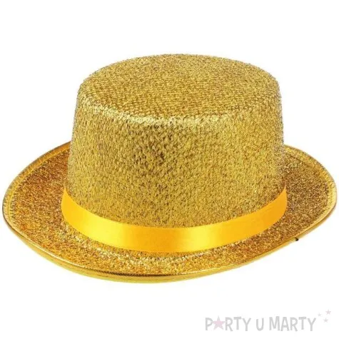 kapelusz cylinder classic zloty godan