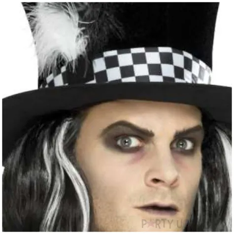 kapelusz cylinder kapelusznika z wlosami smiffys