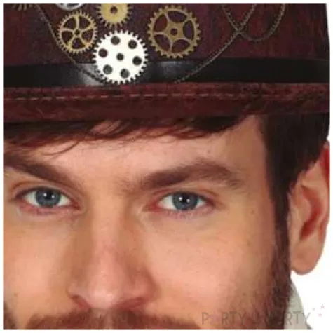 kapelusz cylinder steampunk brazowy guirca