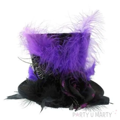 kapelusz czarna roza czarny