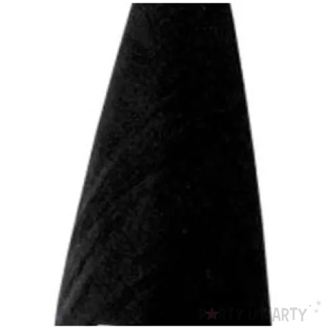 kapelusz czarownica aksamit czarny carnival toys