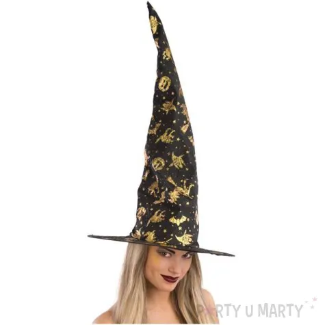 kapelusz czarownica czarny carnival toys