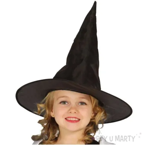 kapelusz czarownica czarny guirca