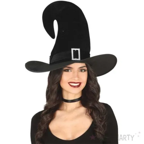 kapelusz czarownica guirca czarny