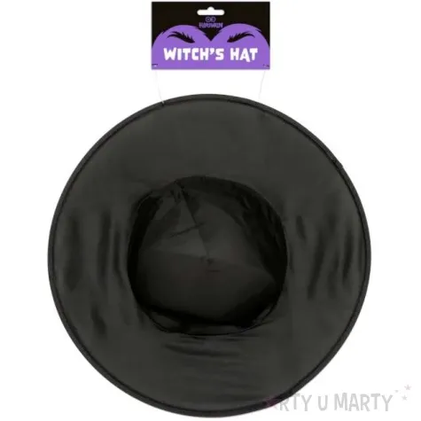kapelusz czarownica klasyczna czarny partypal