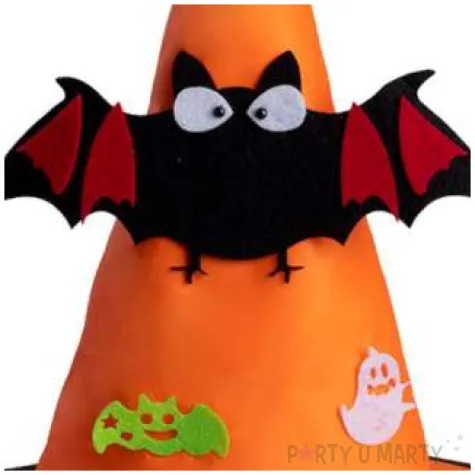 kapelusz czarownica pomaranczowy carnival toys