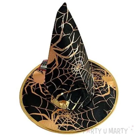 kapelusz czarownica zlote pajaki rozm s