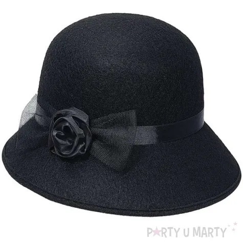 kapelusz dama filcowy czarny widmann