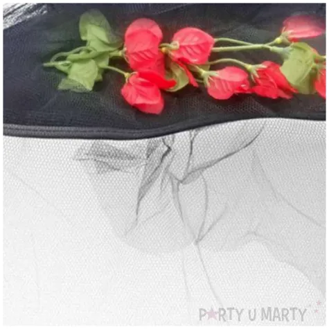 kapelusz dama kameliowa czarny funny fashion