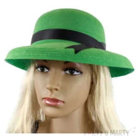 kapelusz dama pvc zielony