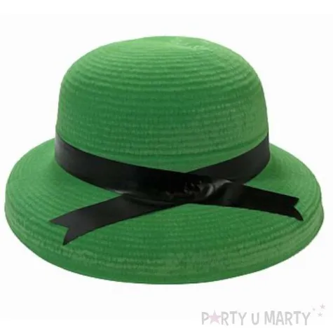 kapelusz dama pvc zielony