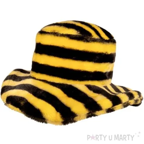 kapelusz futrzana pszczola zolty boland