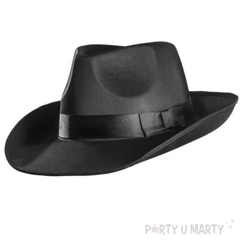 kapelusz gangster classic czarny widmann