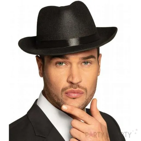 kapelusz gangster czarny boland